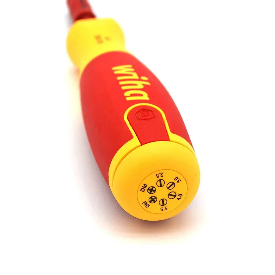 WIHA 6-in-1 Multifunctional Insulated 1000V Phillips Screwdriver Set