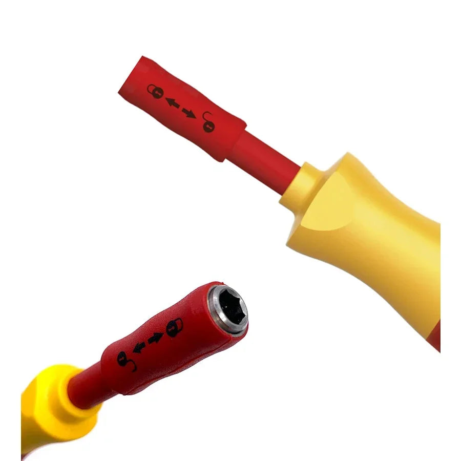 WIHA 6-in-1 Multifunctional Insulated 1000V Phillips Screwdriver Set